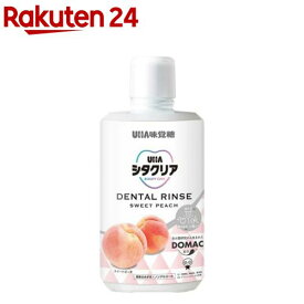 UHAシタクリア 液体はみがき スイートピーチ(500ml)【UHA味覚糖】