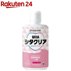 UHAシタクリア 液体はみがき スイートピーチ(500ml)【UHA味覚糖】