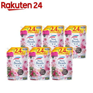 ニュービーズ 洗濯洗剤 リュクスクラフト ローズ&マグノリア 詰替 超特大 梱販売用(1600g*6個入)【o50-e】【spts12】【ニュービーズ】
