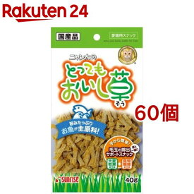 サンライズ ニャン太のとってもおいし草(40g*60コセット)【ニャン太】