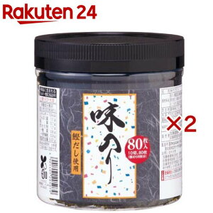 卓上味のり 韓国産原料使用(10切80枚入×2セット)【Kanpy(カンピー)】