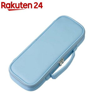 トップライナーペンケース 合皮 ライトブルー(1個)