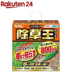 フマキラー カダン除草王 オールキラー粒剤 除草剤(4kg)【フマキラー】