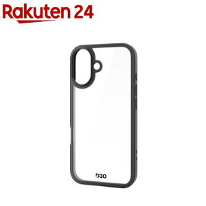 �G���R�� iPhone 17 �P�[�X �n�C�u���b�h D3O ���Ռ��ی� �� PM-A25AD3OFCBK(1��)