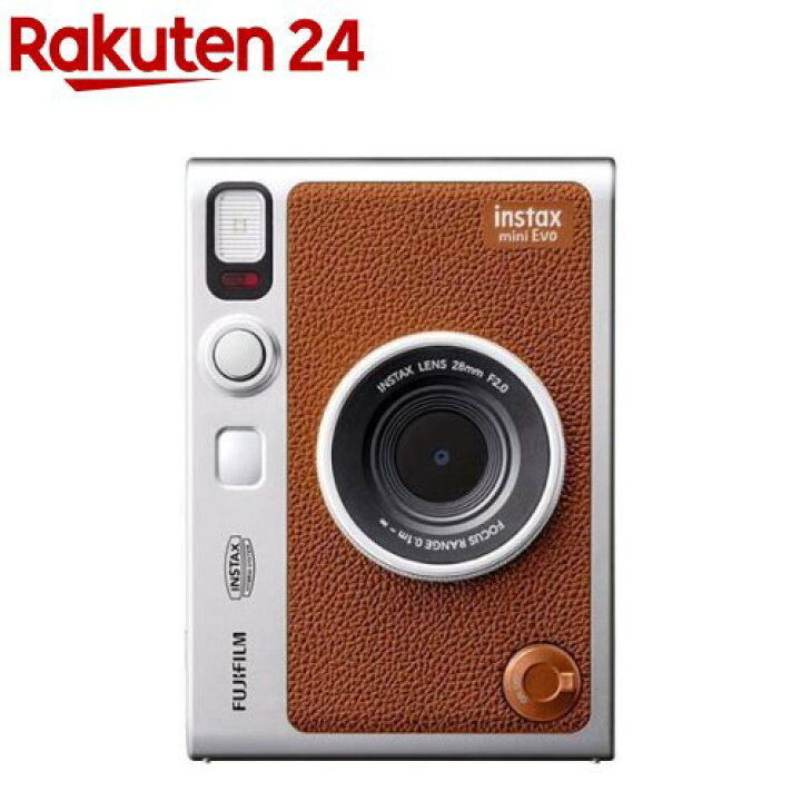 楽天市場】富士フイルム チェキ INSTAX mini Evo BROWN(1台)【チェキ 