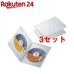 �G���R�� DVD�g�[���P�[�X CCD-DVD04CR(3�R��*3�R�Z�b�g)�y�G���R��(ELECOM)�z