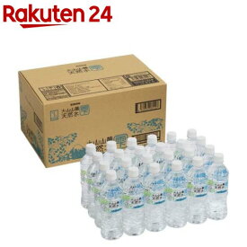 大山山麓の雫(500ml×24本)【永伸商事】[水 天然水 ミネラルウォーター PET まとめ買い 軟水]