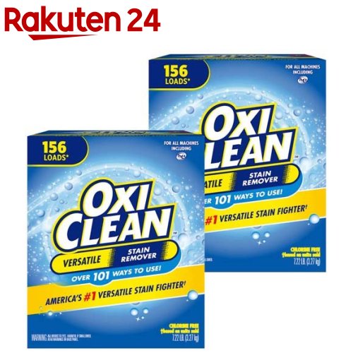 楽天市場 オキシクリーン Ex 粉末タイプ 正規輸入品 3270g 2箱セット オキシクリーン Oxi Clean 楽天24
