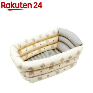 ふんわりベビーバス くま(1個)【永和(EIWA)】