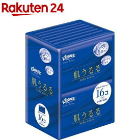 クリネックス ローションティシュー 肌うるる ポケット(24枚(12組)*16個パック)【クリネックス】