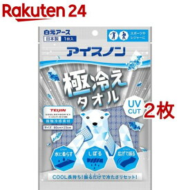 アイスノン 極冷えタオル(2枚セット)【アイスノン】