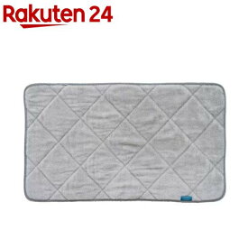 オカ CARARACA タオルバスマット グレー(1枚)