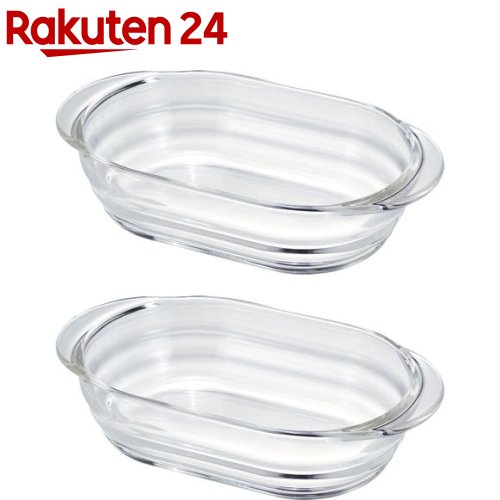 楽天市場 ハリオ 耐熱ガラス製グラタン皿 Hgzo 1812 2個セット ハリオ Hario 楽天24