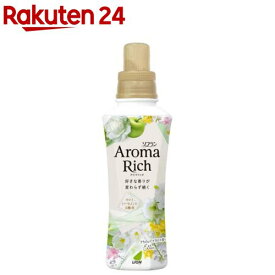 ソフラン アロマリッチ 柔軟剤 エリー 本体 ナチュラルブーケアロマの香り(480ml)【ソフラン アロマリッチ】