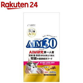 AIM30 室内避妊・去勢後成猫用 健康な尿路・毛玉ケア(600g)