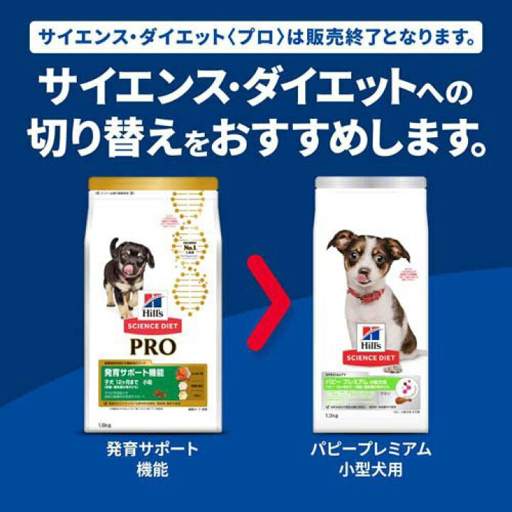 楽天市場】サイエンス・ダイエット プロ犬 発育サポート 小粒 子犬12 
