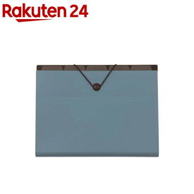 ファイルモ バッグインファイル A4 ブルー DF-A411E-B(1冊)