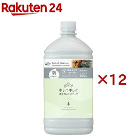 キレイキレイ薬用泡ハンドソープ 詰替用 特大 グリーンレーベルリラクシングコラボ(800ml×12セット)【キレイキレイ】