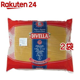 ディヴェッラ(Divella) #9 スパゲッティーニ 1.55mm 業務用(5kg*2袋セット)【ディベラ】