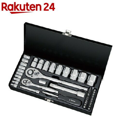 楽天市場 E Value ソケットレンチセット 45アイテム Esr 2445m 1セット E Value 楽天24
