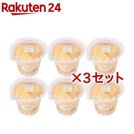 たらみ PURE もも(6個入×3セット(1個270g))【たらみ】[たらみ ゼリー もも 厳選果実 フルーツ 常温]