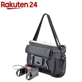 サンコー カンタン1秒脱着 スマホが見やすい自転車用2wayフロントバッグ BCYBAGCBK(1個)【サンコー】