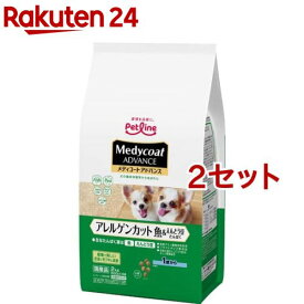 メディコート アドバンス アレルゲンカット 魚＆えんどう豆たんぱく 1歳から(500g*4袋入*2セット)【メディコート】