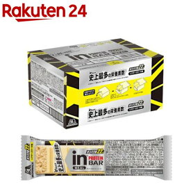 森永製菓inバープロテインミール ＜レアチーズケーキ＞(612g(51g×12本))【inバー】