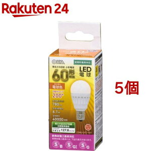 LEDd ` E17 60` dF LDA6L-G-E17 IS51(5Zbg)yOHMz