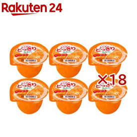 たらみのどっさり みかんゼリー(6個入×3セット(1個230g))【どっさりシリーズ】[たらみ おやつ デザート みかん 果汁 常温]