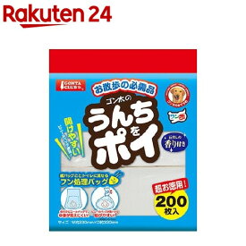 ゴン太 うんちをポイ 石けんの香り付き(200枚入)【ゴン太】