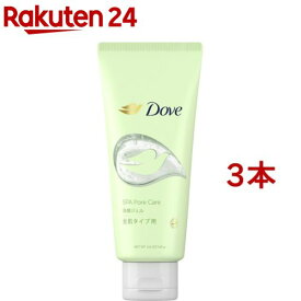 ダヴ フェイスケア すっきり毛穴ケア 洗顔ジェル 本体(140g*3本セット)【ダヴ(Dove)】