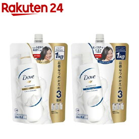 ダヴ モイスチャーケア シャンプー＆コンディショナー 詰替ペア(1セット)【ダヴ(Dove)】[まとめ買い 大容量 詰め替え ダメージケア]