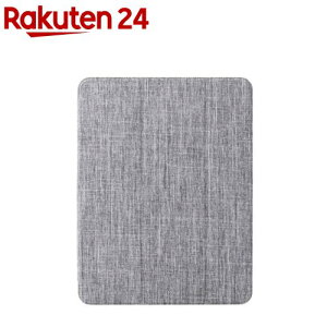 �G���R�� iPad Pro �P�[�X 13�C���` (M4) �t�@�u���b�N�t���b�v ���^ �O���[(1��)