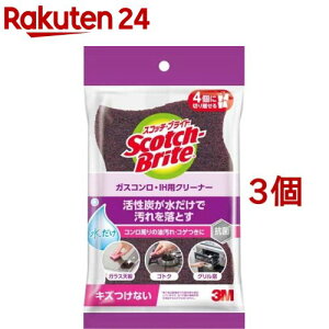 3M LYȂ Lb` KXR IHR N[i[ XRb`uCg GH-4K(3Zbg)yXRb`uCg(Scotch Brite)z