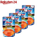 液体ブルーレット おくだけ除菌EX 黒ズミ対策 つけ替用 スーパーオレンジの香り(67ml×4セット)【ブルーレット】