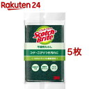3M キッチン たわし 研磨粒子つき 調理器具 ガンコな汚れ スコッチブライト A-11S(5枚セット)【スコッチブライト(Scotch Brite)】[キッチン スポンジ たわし 鍋 フライパン コゲ]