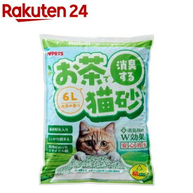 お茶で消臭する猫砂(6L)
