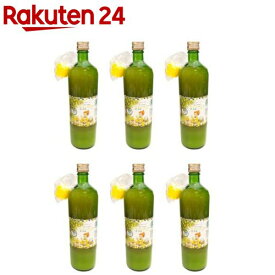 有機レモン果汁ストレート100％(900ml×6本入)