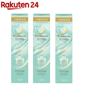 お部屋の消臭力 プレミアムアロマ スティック 消臭芳香剤 エターナルギフト つめかえ(50ml×3セット)【消臭力】
