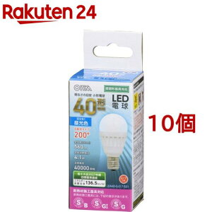 LED�d�� ���` E17 40�`���� �����F LDA4D-G-E17 IS51(10�Z�b�g)�yOHM�z