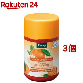 クナイプ バスソルト オレンジ・リンデンバウム(850g*3個セット)【クナイプ(KNEIPP)】