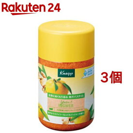 クナイプ バスソルト ユズ＆ジンジャーの香り(850g*3個セット)【クナイプ(KNEIPP)】