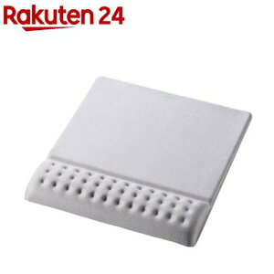 エレコム マウスパッド リストレスト 一体型 低反発 グレー(1個)