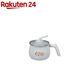 昭和レトロ柄 白い鍋 レトル IH対応マルチポット17cm RB-2919(1個)