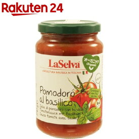 ラセルバ オーガニックパスタソース トマト&バジル(340g)【org_4_more】【org_3_more】【ラセルバ】