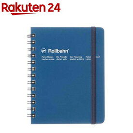 ロルバーン ポケット付メモ L ブルー 500055-405(1冊)