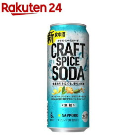 サッポロ クラフトスパイスソーダ 缶(500ml×24本入)