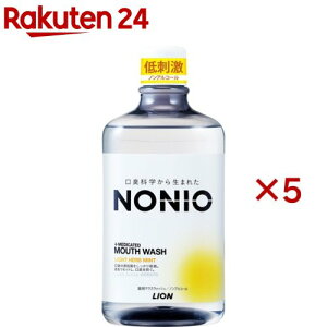 �m�j�I �}�E�X�E�H�b�V�� ���C�g�n�[�u�~���g �m���A���R�[���^�C�v(1000ml×5�Z�b�g)�y�m�j�I(NONIO)�z