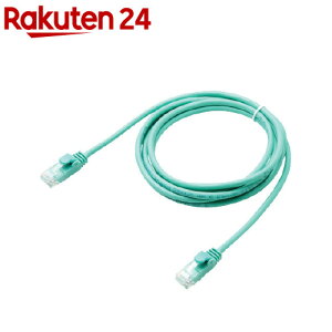 �G���R�� ���炩LAN�P�[�u�� CAT6 2m �O���[�� LD-GPY�^G2(1�{)�y�G���R��(ELECOM)�z